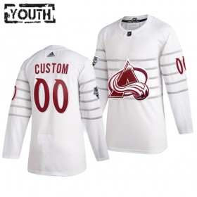 Colorado Avalanche Trikot Custom Weiß 2020 NHL All-Star Adidas Authentic - Kinder